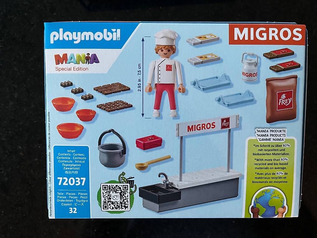Giocattoli: Playmobil Mania Frey Schokoladenstand – Usato da Wettingen venduto da Suzanne015 1