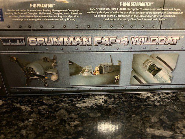 Kit di modellismo & Modellini statici: Wildcat F4F-4 Figther, Elite Force – Nuovo e nell'imballaggio originale da Riedholz venduto da mastercom 7