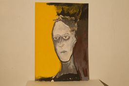 Acryl auf Karton