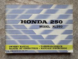 Honda XL 250 / XL250 1973