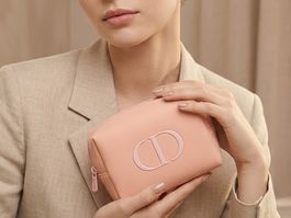 100% ❤️ Dior Makeup Bag - Pink, New - Beauty Essential