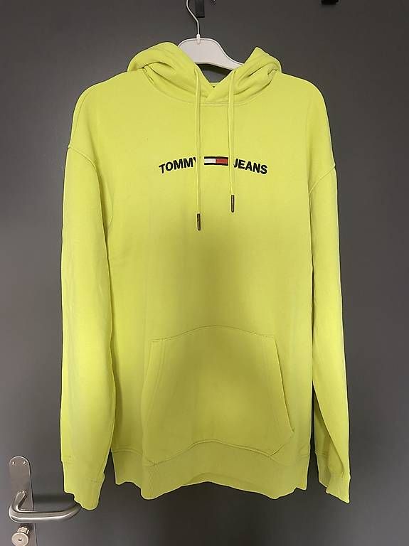 Maglioni & Felpe: Pull tommy jeans hilfiger jaune fluo – Usato da Ste-Croix venduto da Loic_danzii