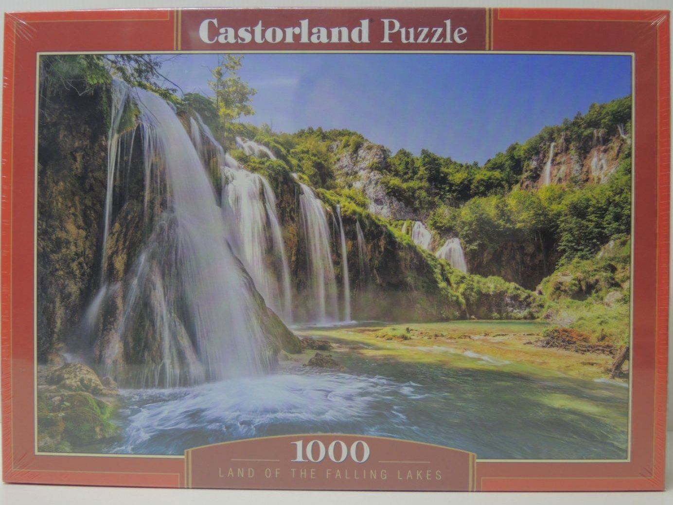 Puzzle: Castorland 104185 Wasserfall 1000 tlg – Nuovo e nell'imballaggio originale da Dagmersellen venduto da FBM-Bacheli