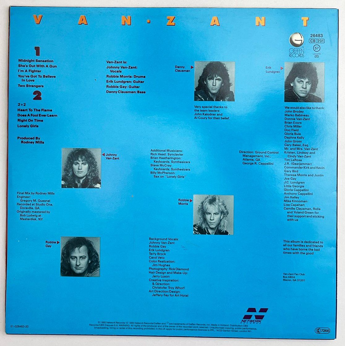 Dischi in vinile: LP: VAN ZANT - Van Zant – Usato da Frenkendorf venduto da Yard-Sale-2000 1