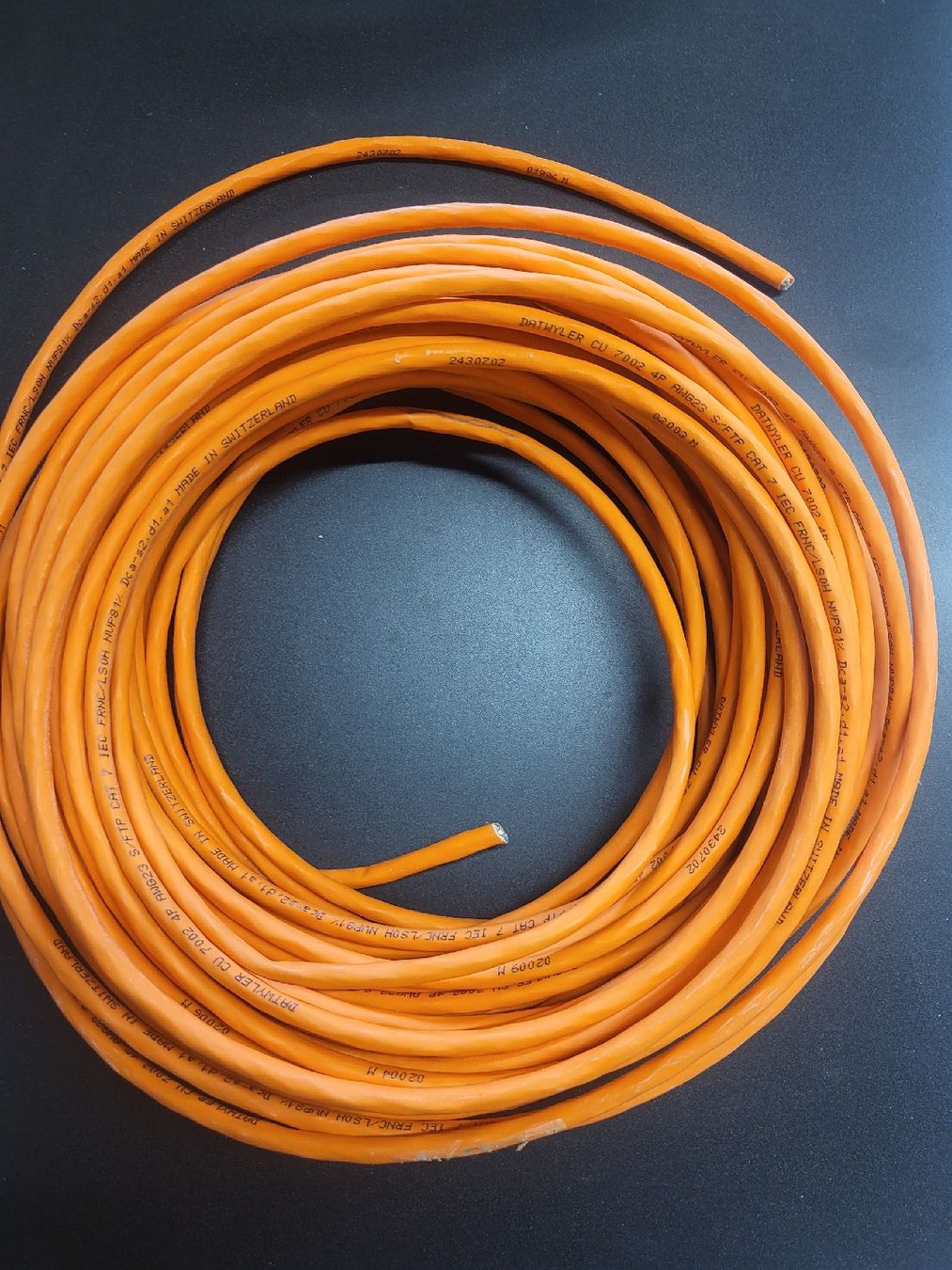 Dätwyler Cavi: 25m Netzwerkkabel Dätwyler 7002, Cat7 – Nuovo (secondo la descrizione) da Alpnach Dorf venduto da str_jdw2