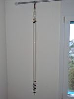 Galileo Thermometer Glasröhre zur Hängendmontage gebraucht