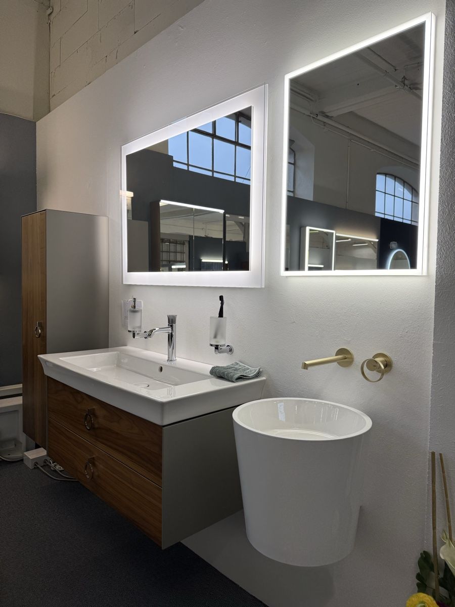 Mobili per bagno: Alape Waschtisch + Spiegel – Nuovo (secondo la descrizione) da Amriswil venduto da deluxe_bad