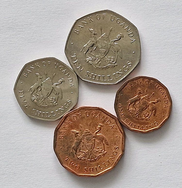Tutti le monete: 4 x Uganda – Usato da Illnau venduto da swisshippo 1