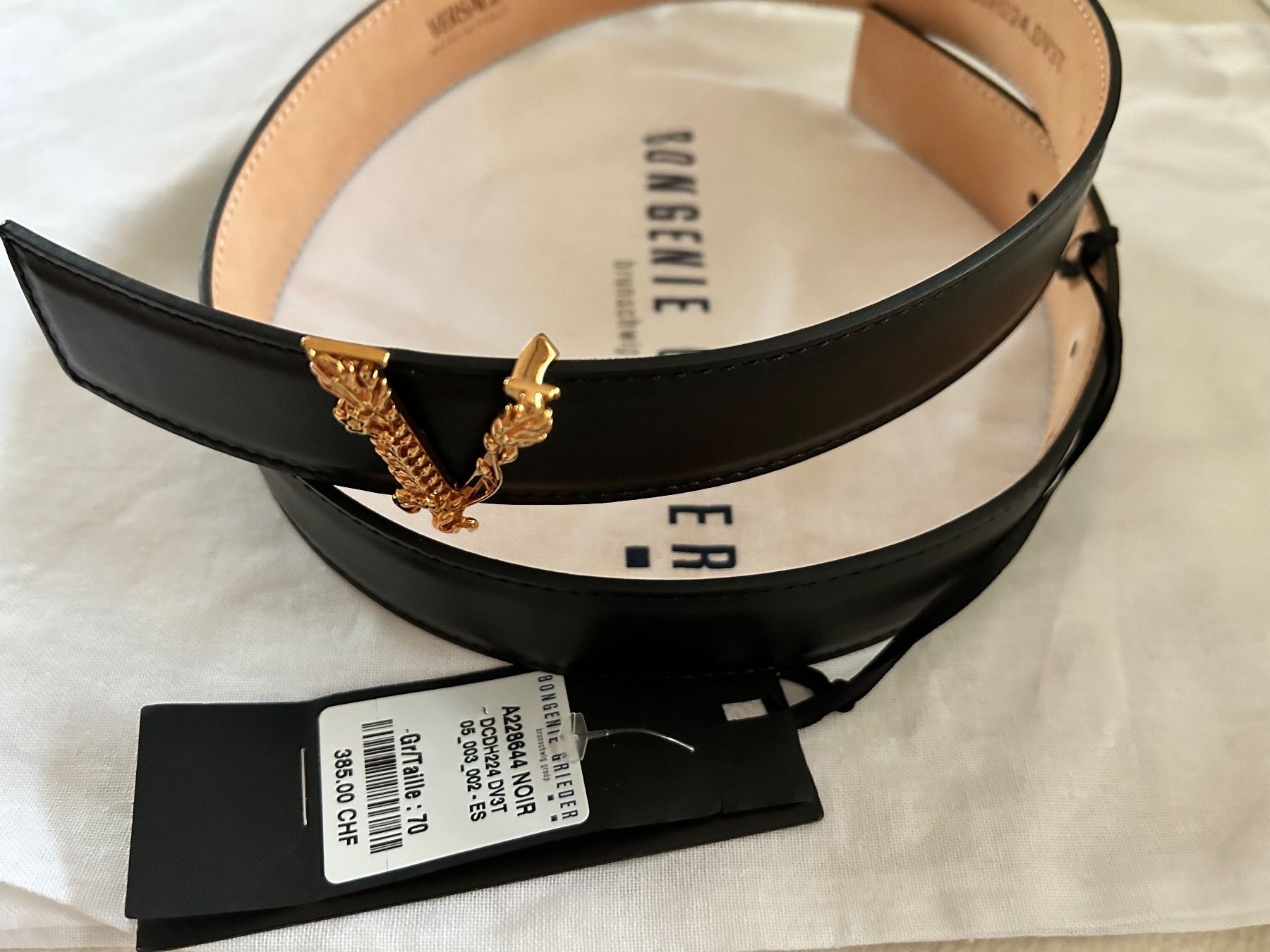 Versace Gürtel: Versace – Neu und originalverpackt aus Pully von Kalissa 1