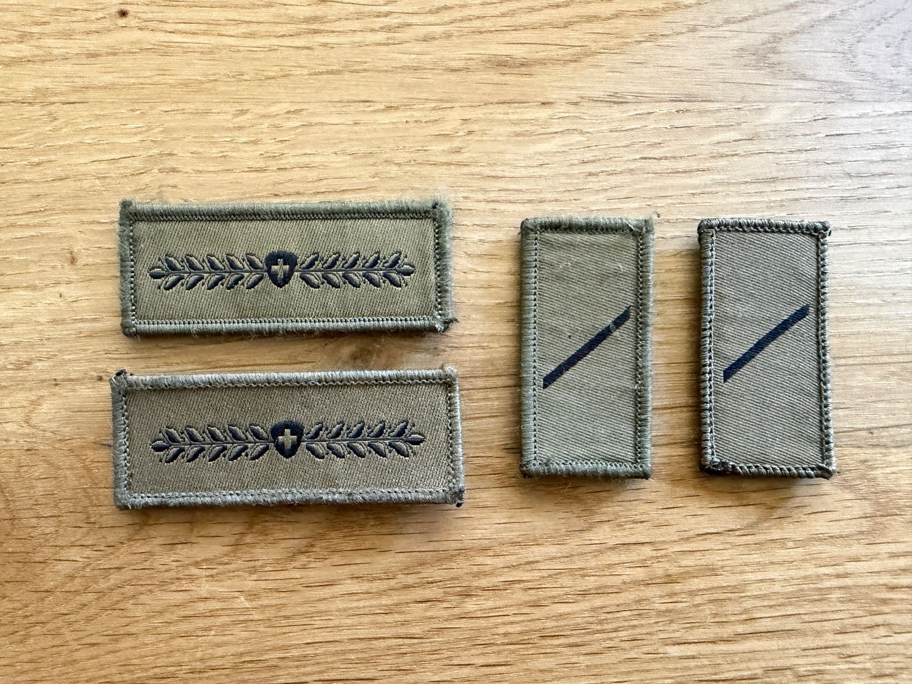 Schweizer Armee Uniformi: Diverse Abzeichen Schweizer Armee – Usato da Riehen venduto da Oberloescher