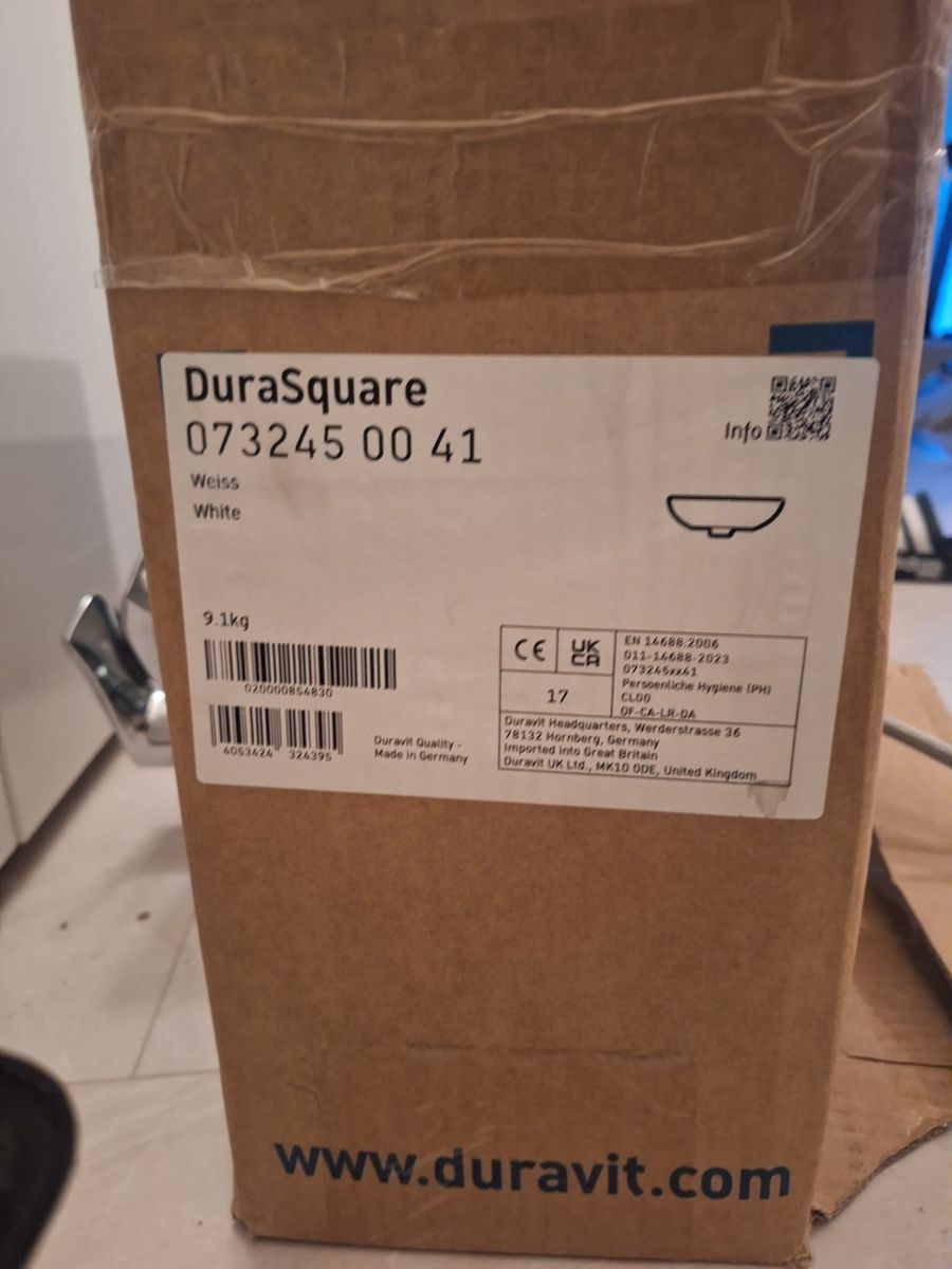 Spülbecken & Waschbecken: Waschtisch Duravit – Neu und originalverpackt aus Tägerig von Unbekannt5522 2