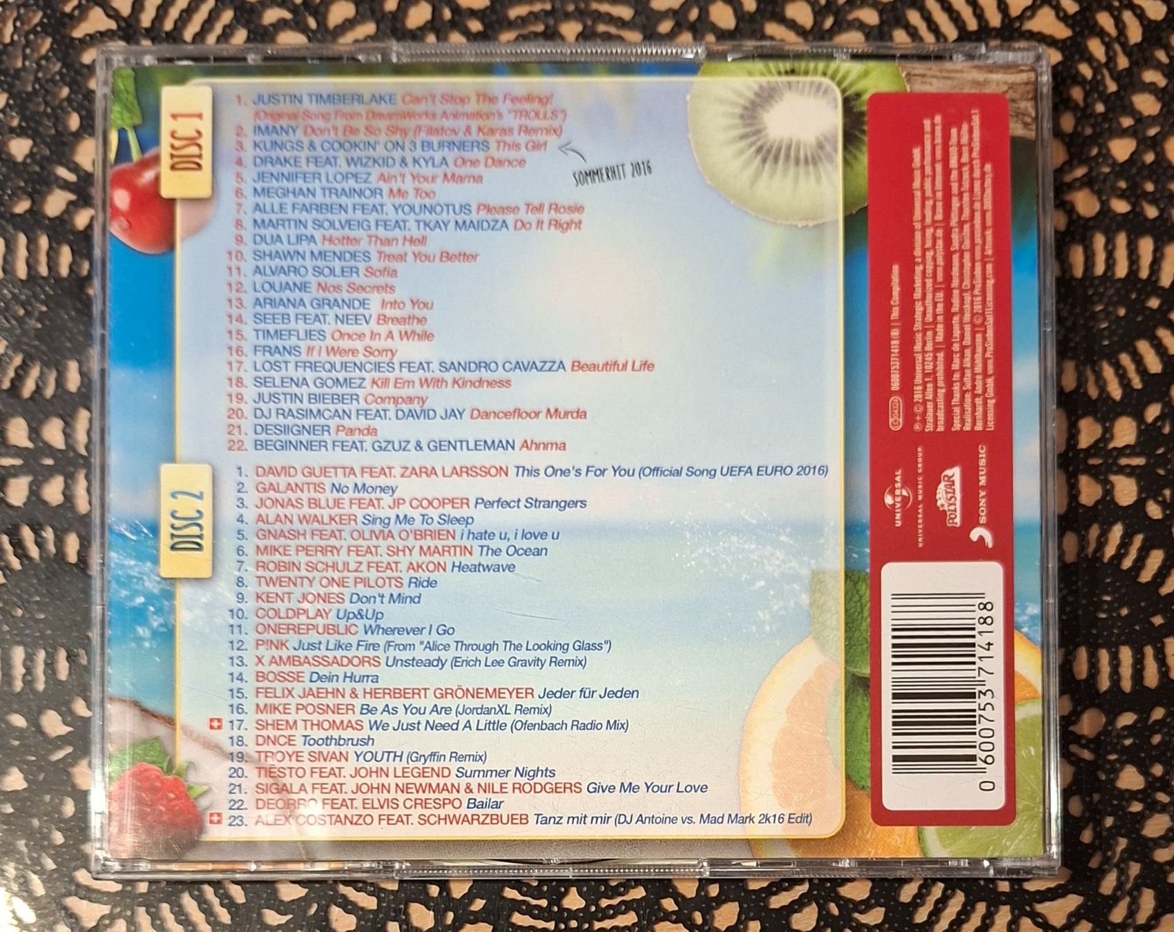 CDs: Bravo Hits 94, Doppel CD, 2016, Hit Compilation, Sampler – Gebraucht aus Amriswil von Celini3 1