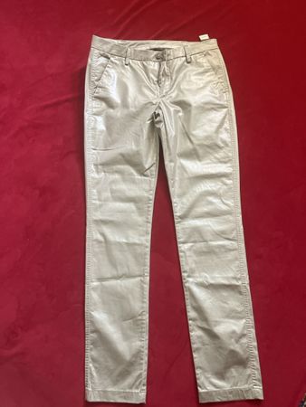 7 For All Mankind Hose Damen Grösse 28 beige neu mit Etikett