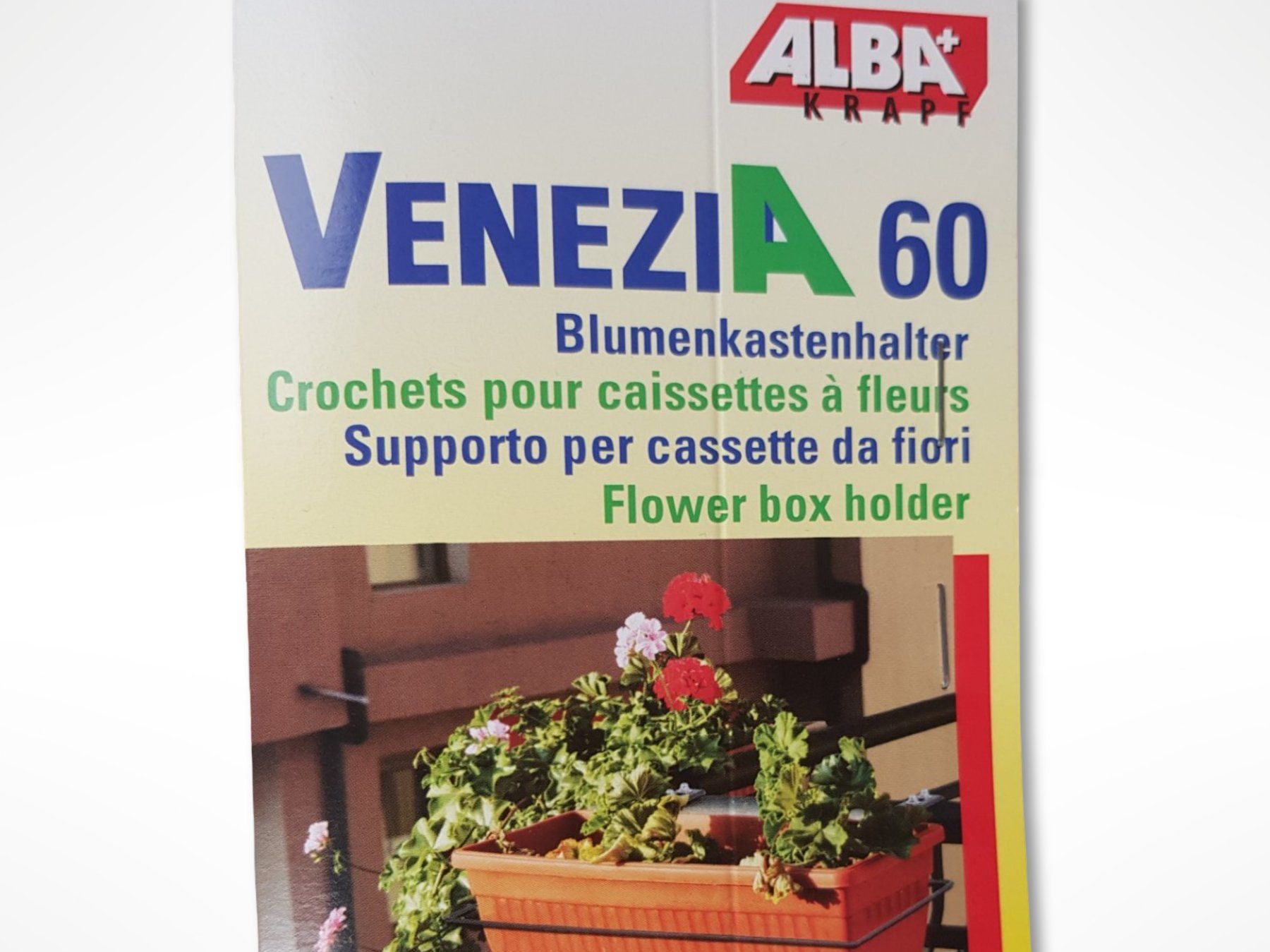 Ferramenta: ALBA KRAPF Blumenkastenhalter – Nuovo (secondo la descrizione) da Suhr venduto da Restwert_Suhr 6