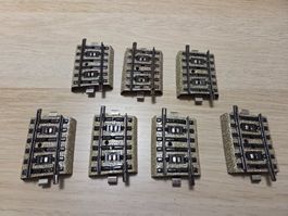Märklin 7 x 5205 Gebogenes gleis M H0