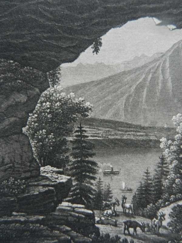Incisioni: Beatushöhle Thunersee – Usato da Risch venduto da Rischli15 3