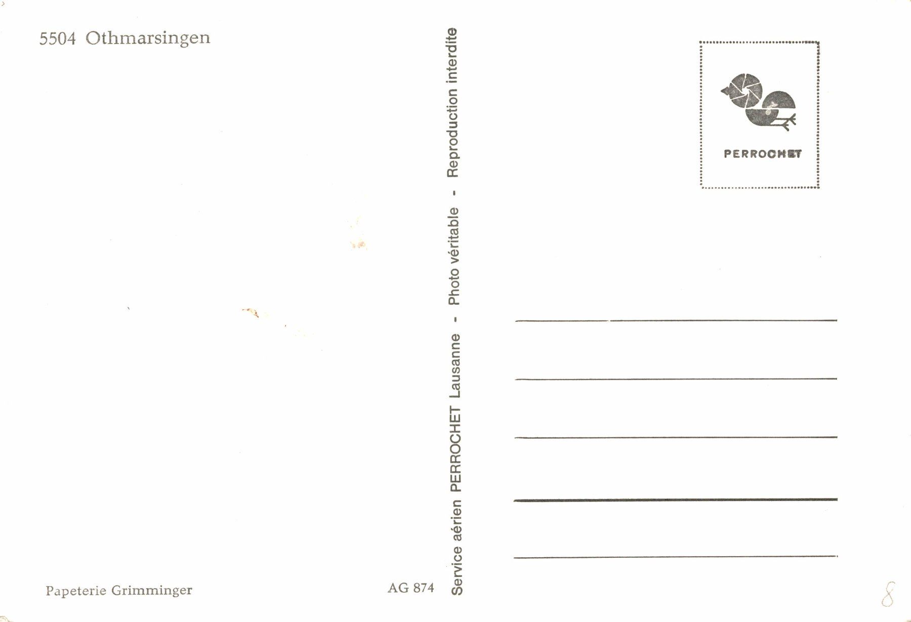 Cartoline postali: Othmarsingen – Usato da Bronschhofen venduto da Astore 1