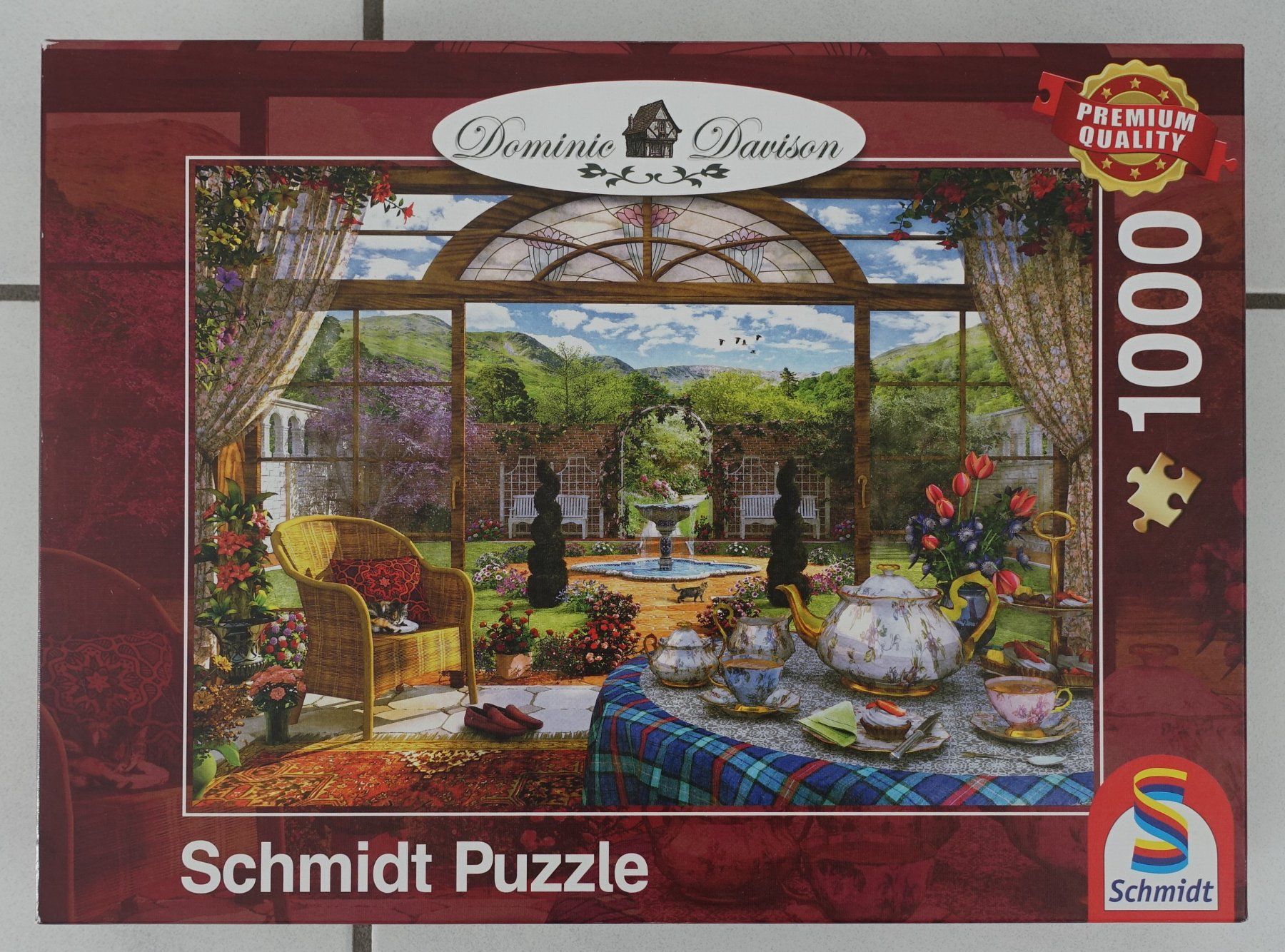 Stilvolle Schmidt Puzzle 1000 Teile Ebenbild