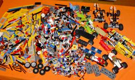 Lego/ 3 Kilo Technik Teile. Gewaschen. Guter Zustand.