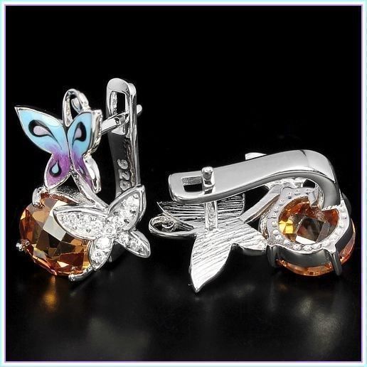 Ringe: ♛ Ring & Ohrringe Email 925 Silber – Neu und originalverpackt aus Oberglatt ZH von Hot-Spot 5