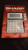 K.. 84 R) Sharp Tax Large Display Taschenrechner Neu!