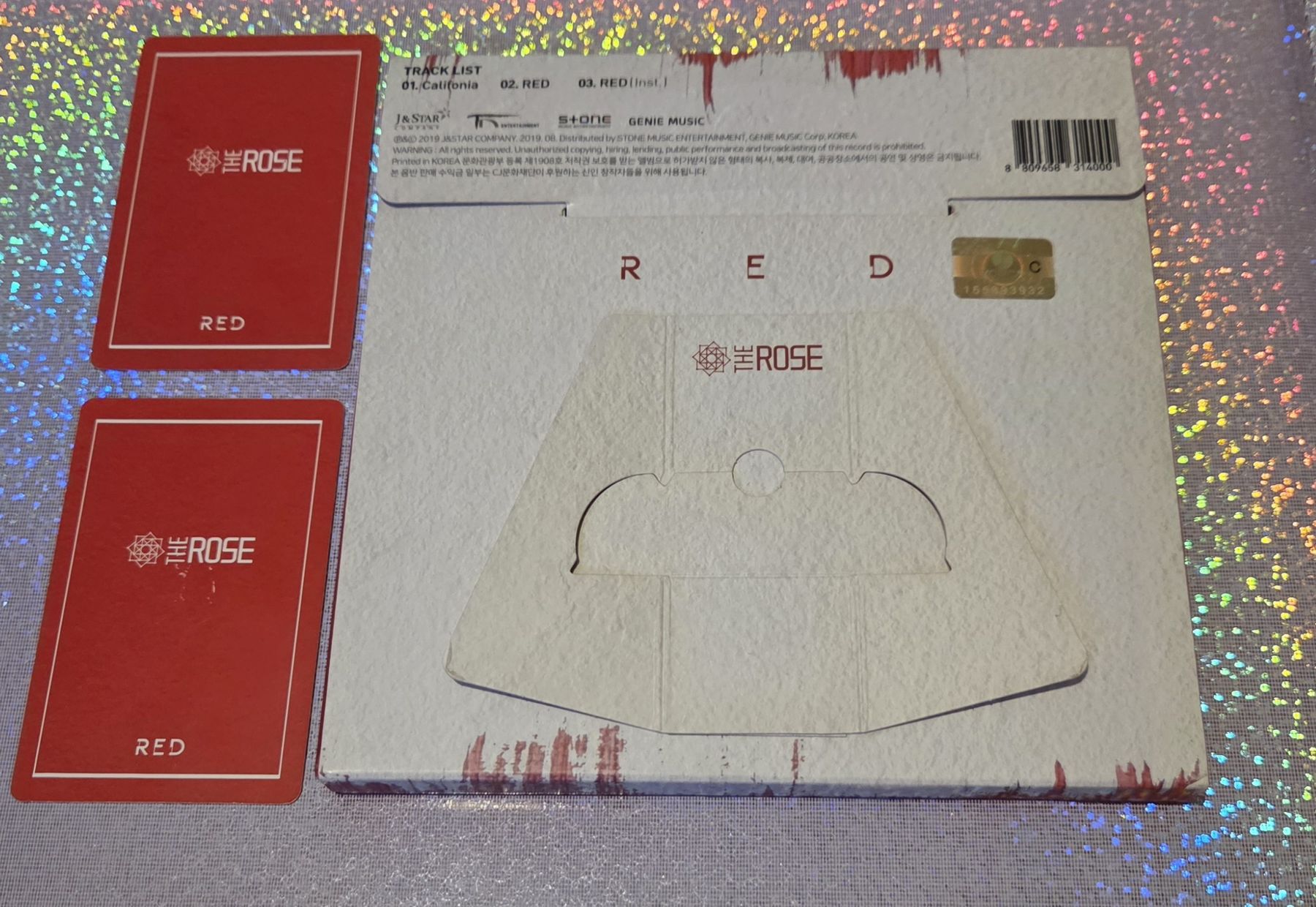 CD: The Rose - RED - 3th Album – Usato da Sennhof (Winterthur) venduto da Hirnschmadder-1 1