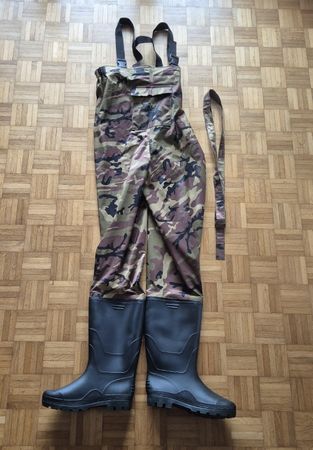 Wathose inkl. Stiefel Gr. 47