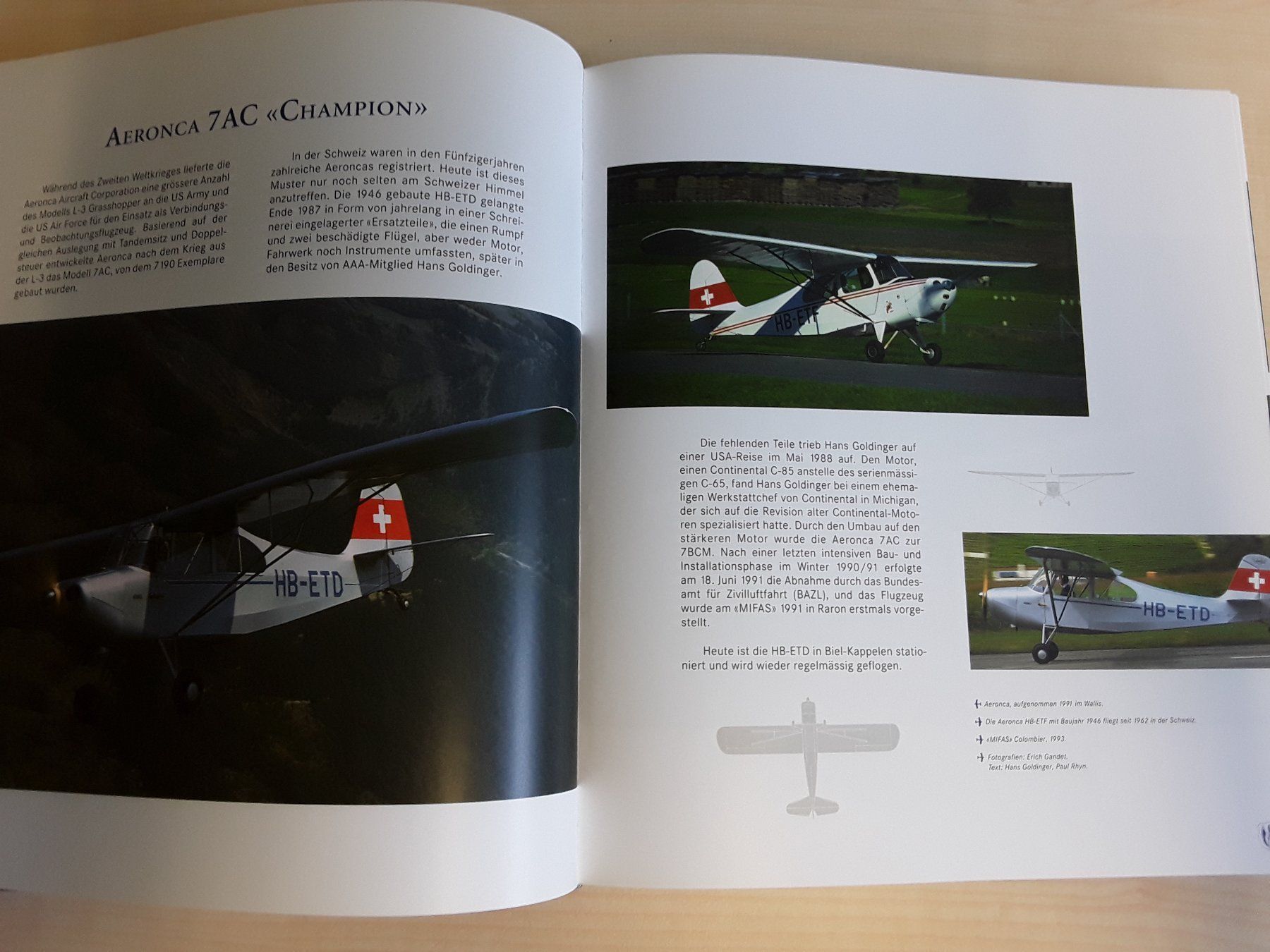 Bücher: Antique Airplane Association of Switzerland _ 25 Jahre Jubi – Gebraucht aus Uerikon von Airport68 3