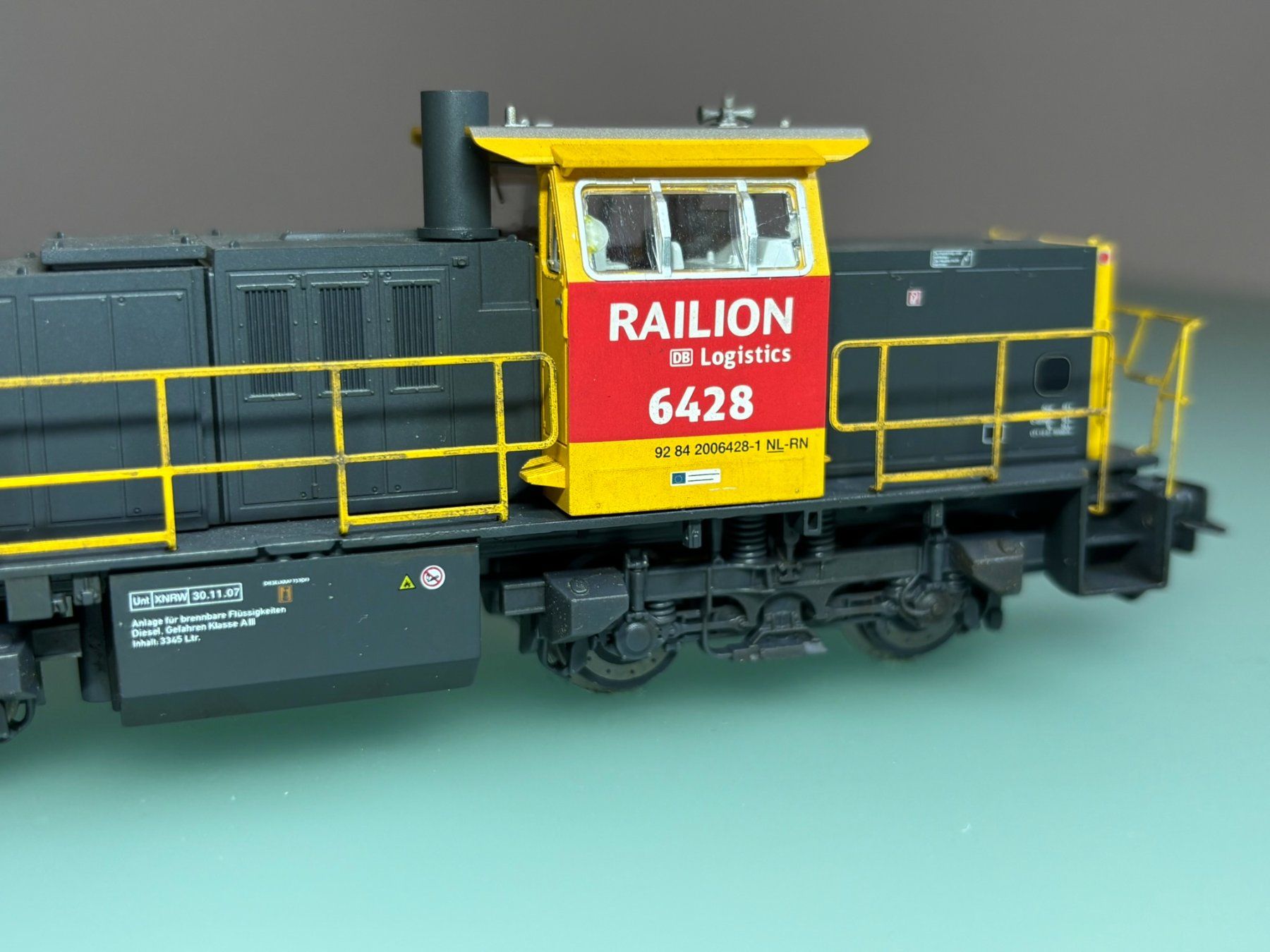 Piko Modellini di ferrovie: DIGITAL Diesellok NS 6400 RAILION DB Logistics – Usato da SION venduto da Pef12 1
