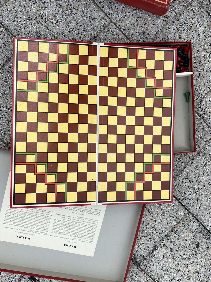 Giochi: Antikes Halma und Eile mit Weile – Usato da Dittingen venduto da Bellevista 7