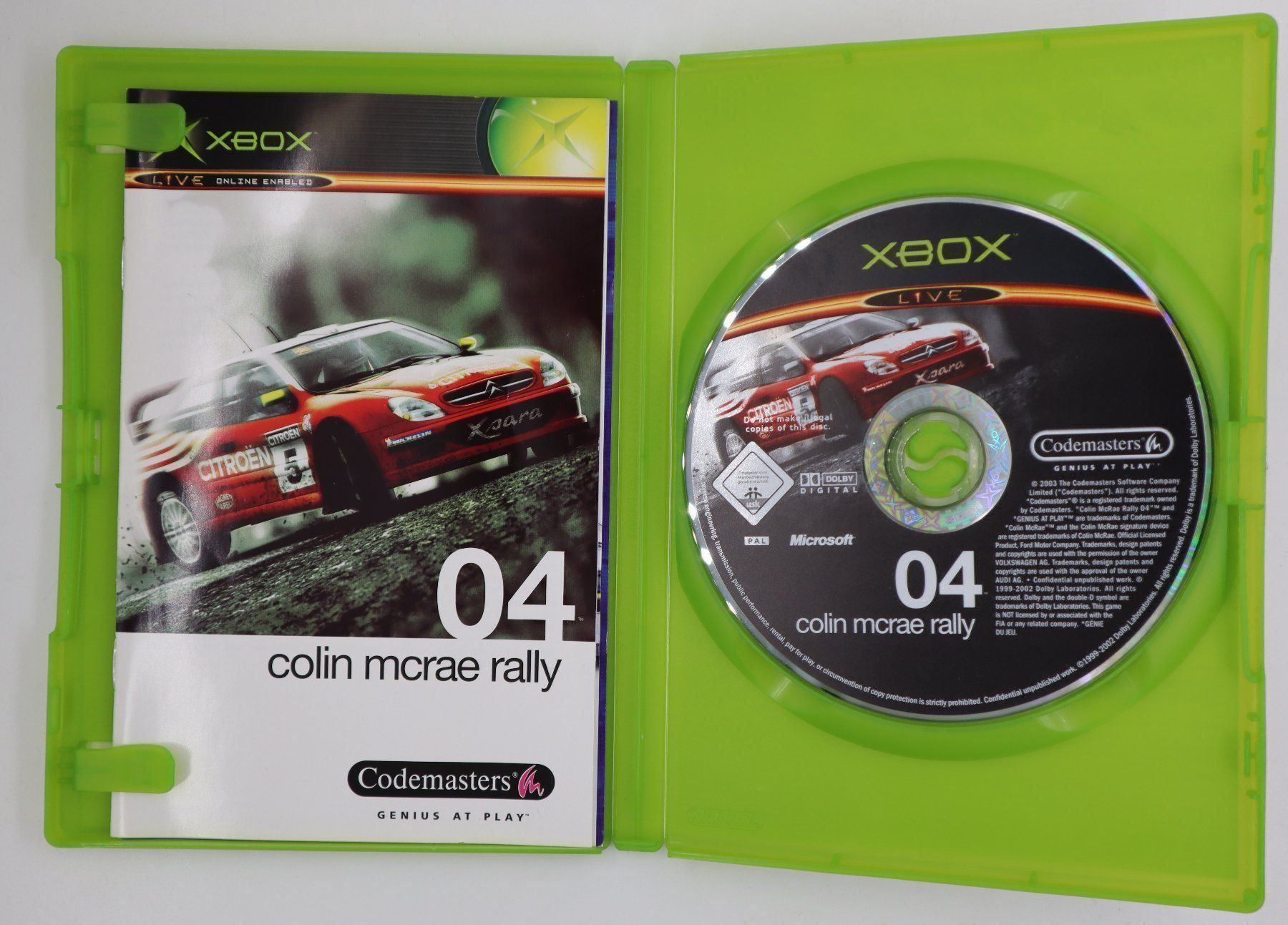 Microsoft Spiele: Colin McRae Rally 04 XBox PAL Englisch – Gebraucht aus Baden von TellsKuchenhaus 2