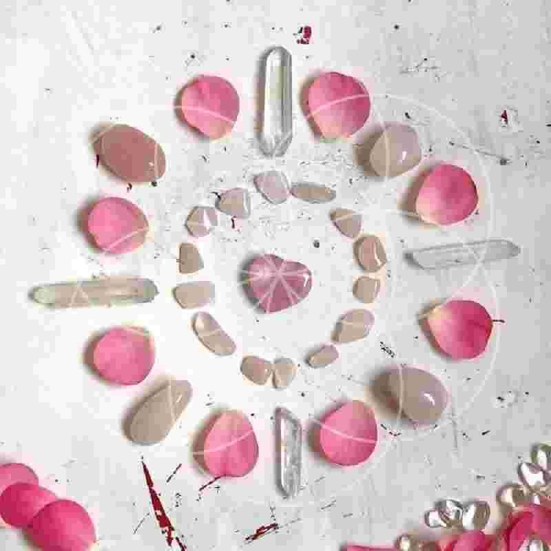 Minerali & Pietre curative: Crystal Grid - Selfcare – Nuovo e nell'imballaggio originale da Mauren venduto da Yeelen 1