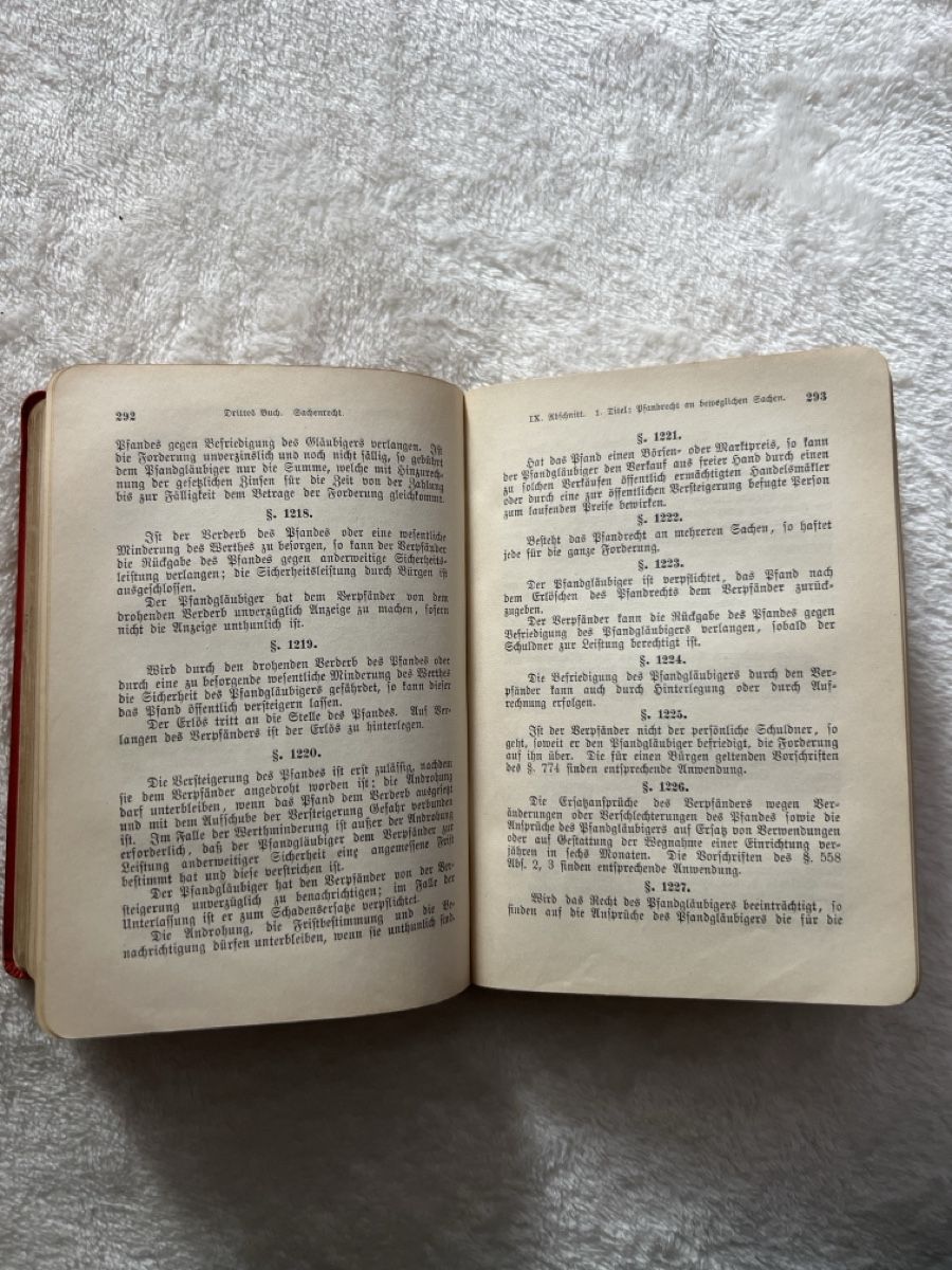 Bücher: Bürgerliches Gesetzbuch 1896 – Gebraucht aus Schaffhausen von swiss_vintage_club 5