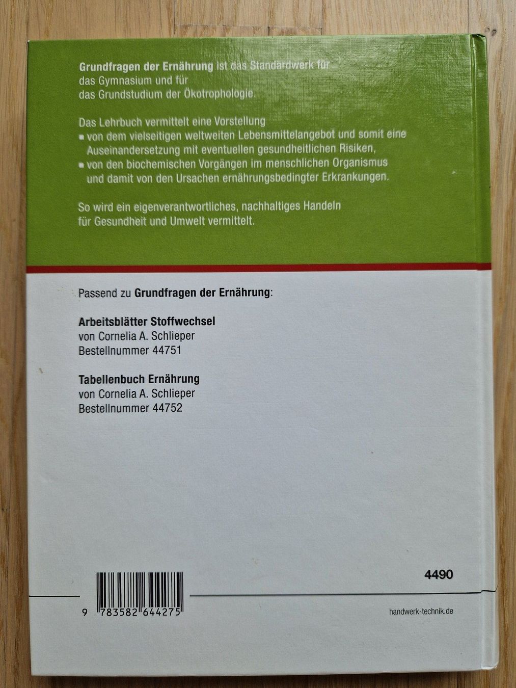 Libri: Grundfragen der Ernährung – Usato da Frauenfeld venduto da ina_q9mj 1