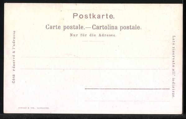Cartoline postali: Lausanne, Assermentation du Grand Consei – Usato da Berlin venduto da bartko-reher 1