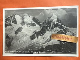 1976 Blick vom Fuorcla Sutley Roseg u. Bernina