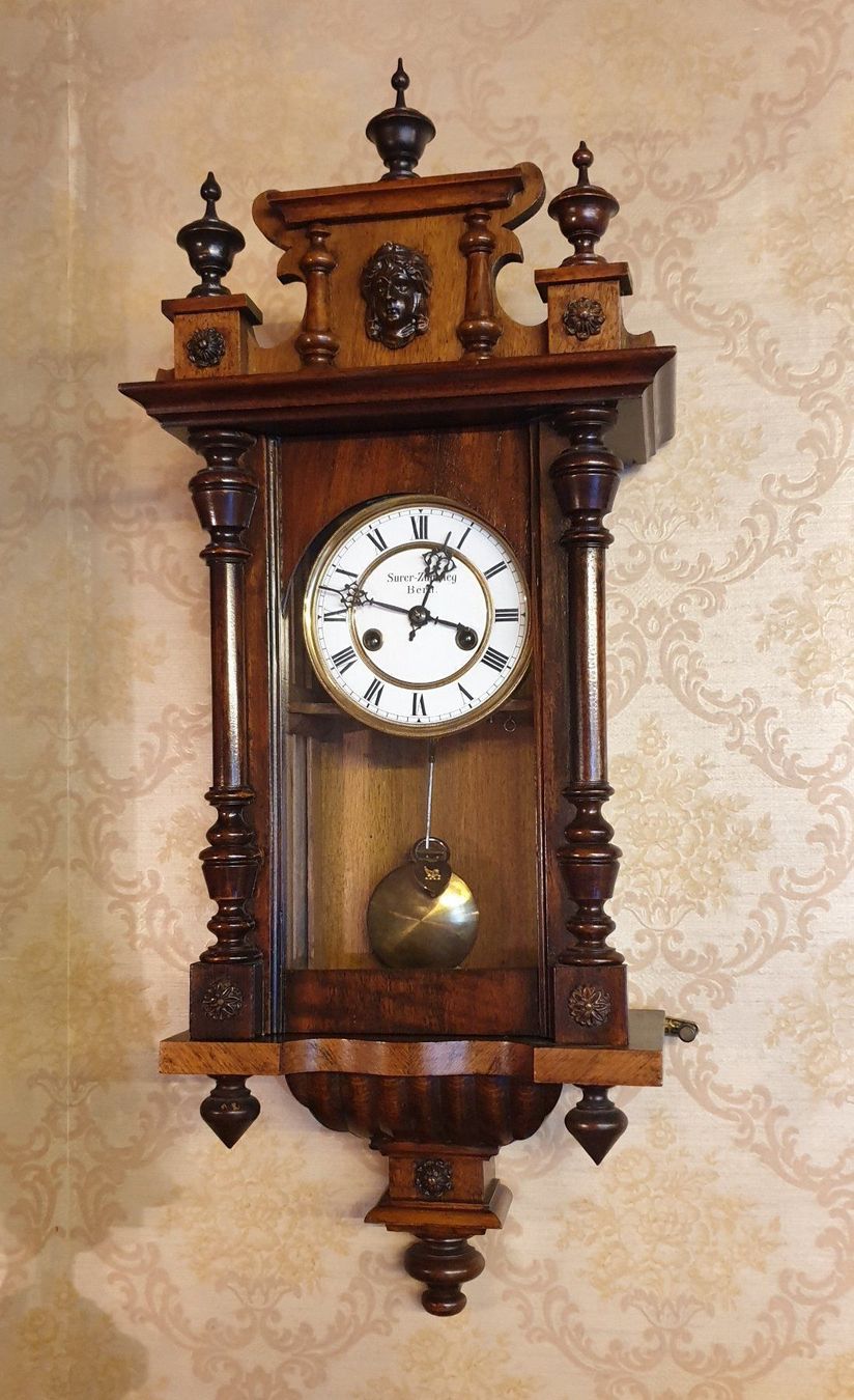 Orologi da terra & Orologi da parete: Horloge murale ancienne en bois – Usato da Court venduto da car_lc8s