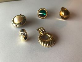 Lot de vintage clips (demie paire)