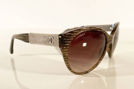 Original Chanel Sonnenbrille 5259 Braun / Grau Top Zustand