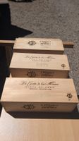 Vintage Weinkisten aus Holz, La Cuesta de las Musas.