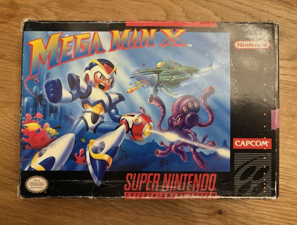 Super Nintendo SNES - Mega Man X mit OVP (Gebraucht) in Schaffhausen ...