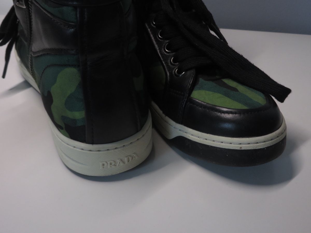 Prada Scarpe da uomo: Prada Camouflage High-Top Sneakers Size 37 – Nuovo (secondo la descrizione) da Stilli venduto da amy_k5jv 5