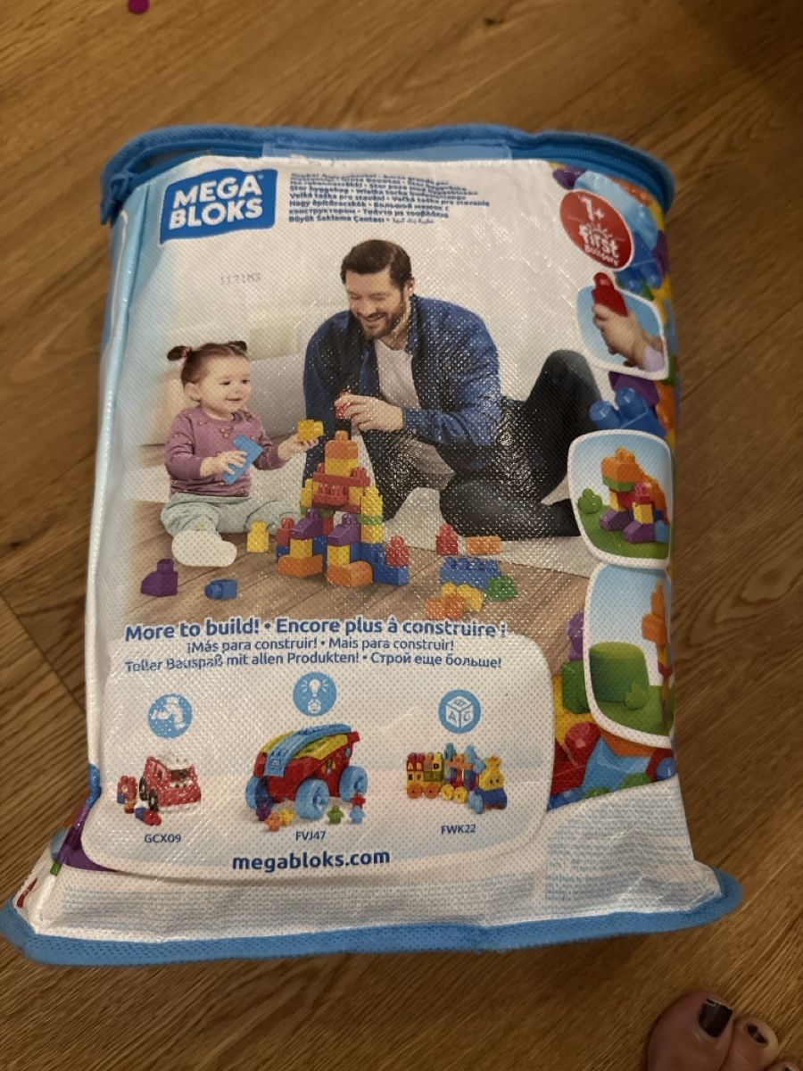 Fisher-Price Giocattoli: Mega Bloks Bausteine Big Building Bag neu – Usato da Reinach AG venduto da Stella812 1