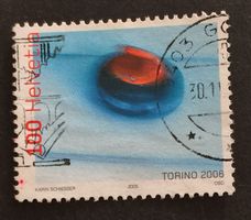 Nr.1181 Curling  Olympia-Turin  GESTEMPELT 2005   