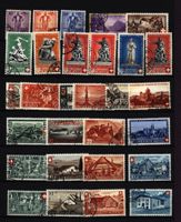 PRO PATRIA bis 1998 +5 C und 3 Vorläufer 6 Albumseite(PP832)