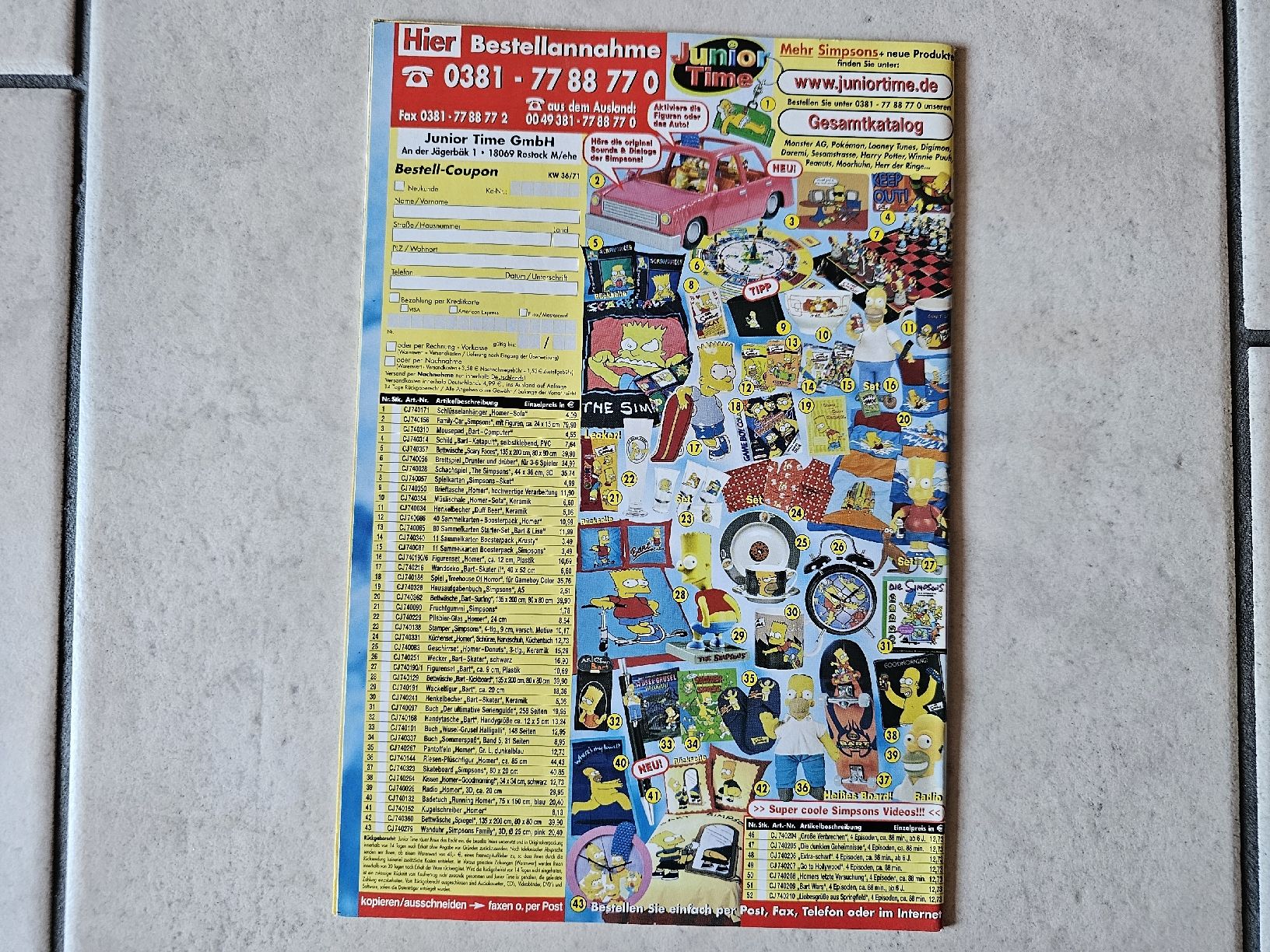 Comics: Simpsons Comic  -  Heft #71 – Gebraucht aus Schneisingen von backstore24 1