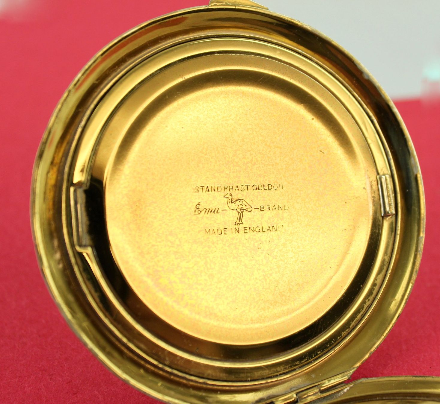 Make-up: EMU BRAND, PUDERDOSE MIT PERLMUTTER, ENGLAND UM 1950. – Usato da Grandcour venduto da Flowerstyle 7