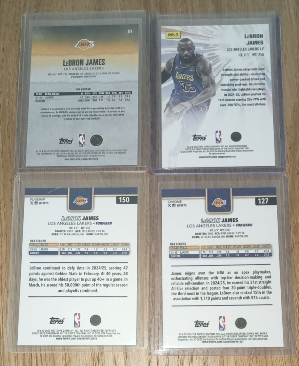Cartes: LeBron James NBA cards lot  – Neuf (Voir description) à Vallorbe par ant_75wx 1
