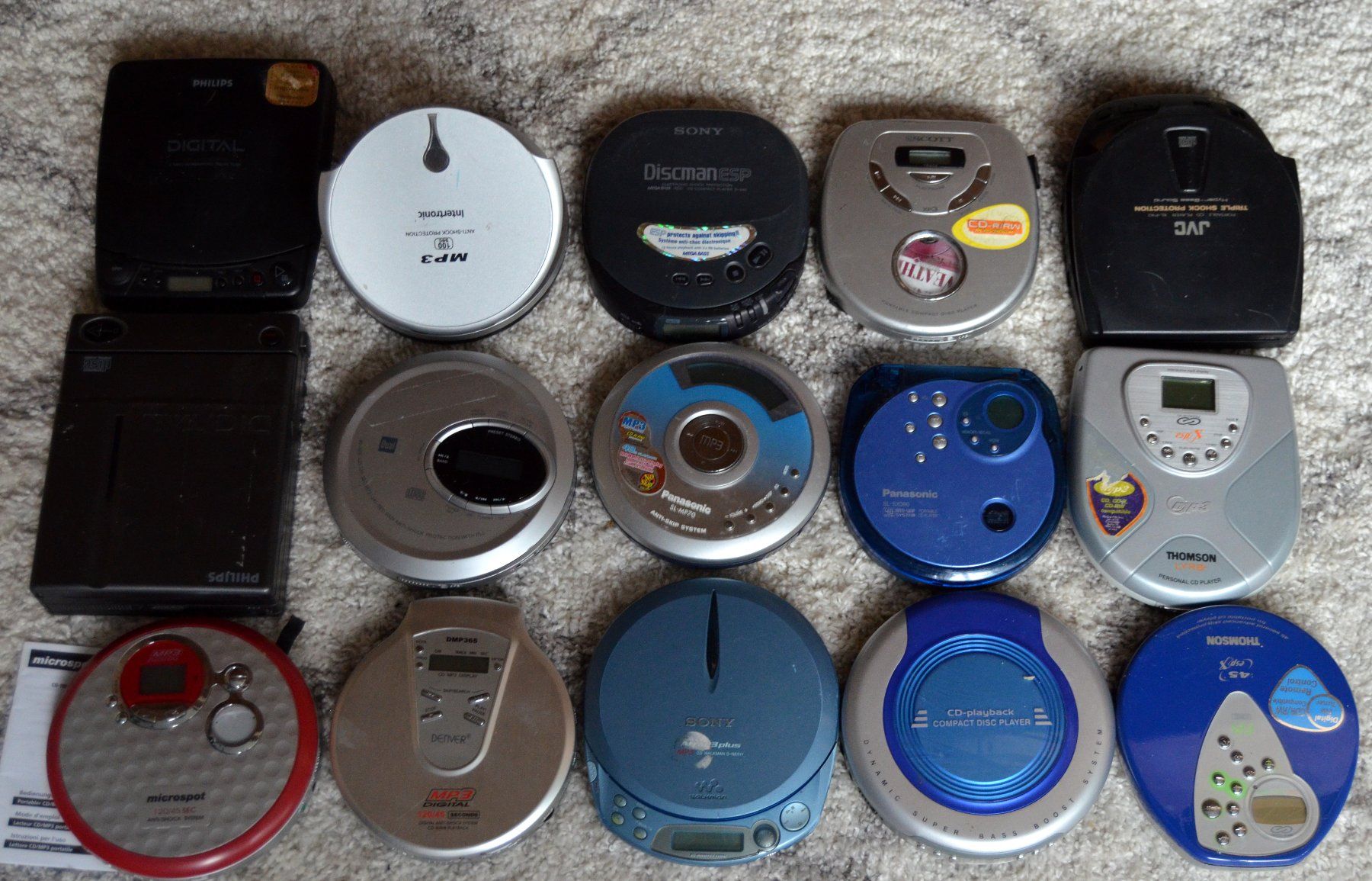 Lettore multimediale portatile: 15 x Discman Sony, Philips, Panasonic, JVC... – Difettoso da Collonges venduto da arashee 5