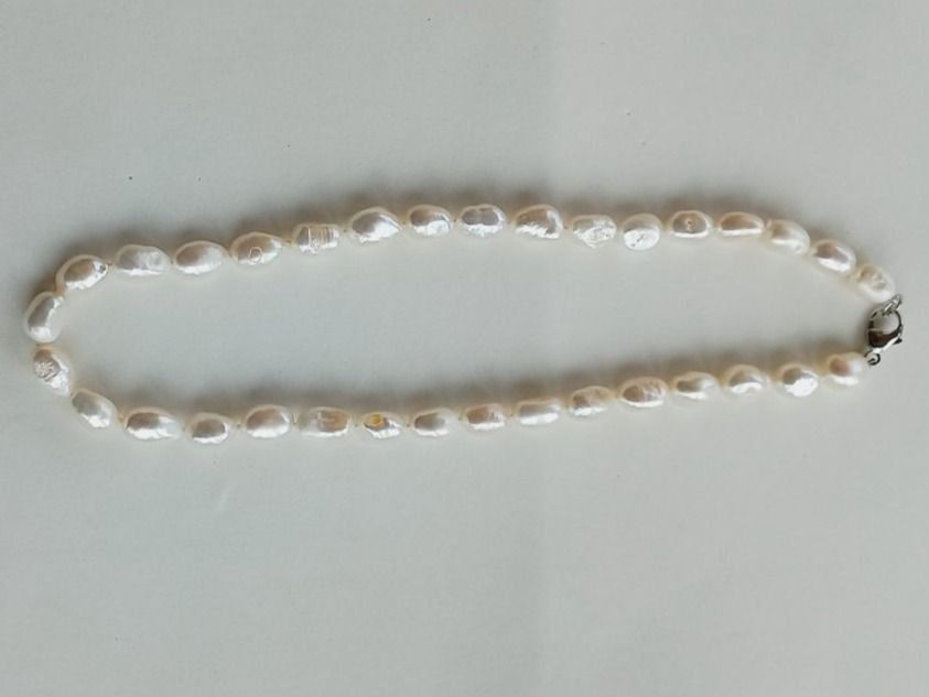 Catenine: Süsswasser Perlen Halskette 47cm – Nuovo e nell'imballaggio originale da Winistorf venduto da acreativ 1